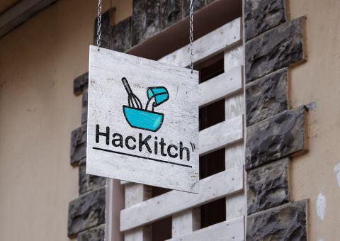 hackitch logo design and stationery design made by designers of jd innovation studio marketing agency and web developers in portugal agencia de marketing em portugal