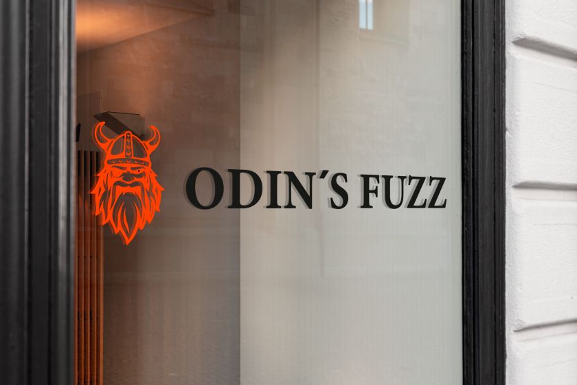 odins fuzz logo design and stationery design made by designers of jd innovation studio marketing agency and web developers in portugal agencia de marketing em portugal
